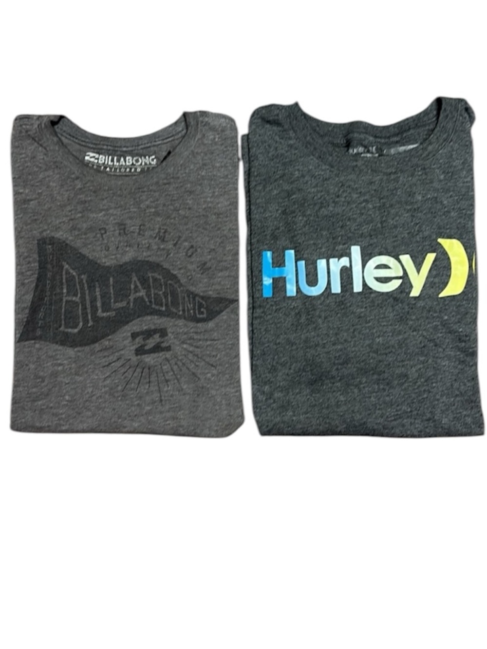 Billabong & Hurley bundle! Two tee shirt bundle - youth XL surf summer style